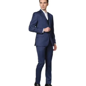 Peter England Blue Men Suit
