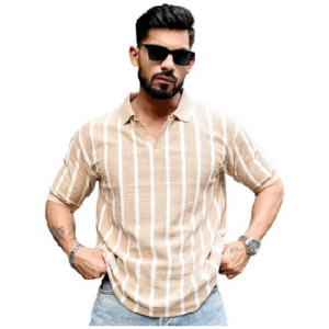 Men Polo Collar T-shirt