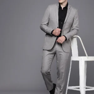 CLASSIC TEXTURED GREY SUIT