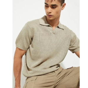Max Fashion Men’s Oversized Polo T-shirt