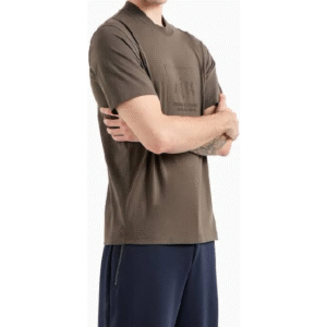 Armani Classics Slim Fit Black Olive T-shirt