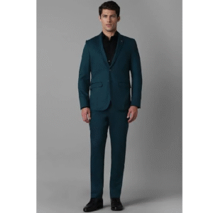 Men’s Contemporary Fit Checkered Suit