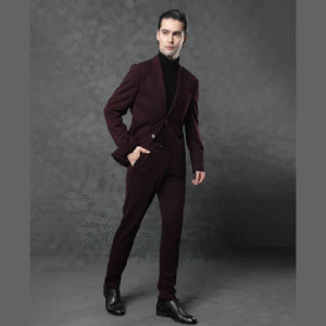 Slim-Fit Single-Breasted Casual Blazer